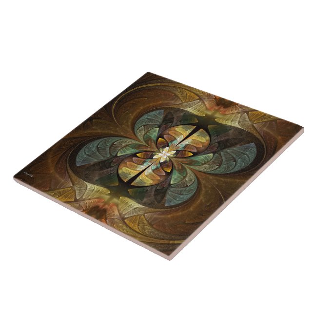 Azulejo De Cerâmica Natures Matrix Bumble Bee Abstrato (Lateral)