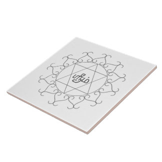 Azulejo De Cerâmica Navagraha-Kolam_Friday