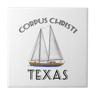 Azulejo De Cerâmica Navigação de Corpus Christi Texas