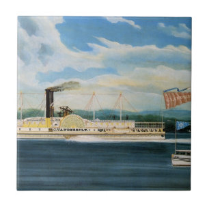 Azulejo De Cerâmica Navio a vapor Vanderbilt 1847