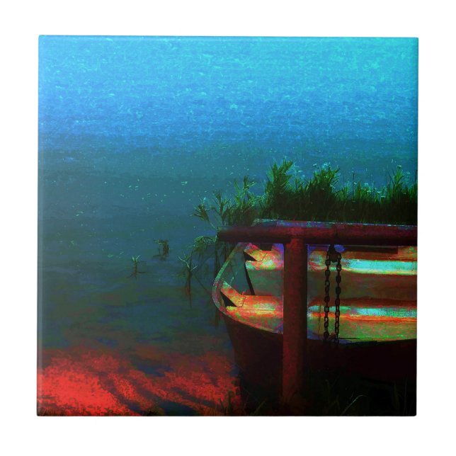 Azulejo De Cerâmica Navio velho (Frente)