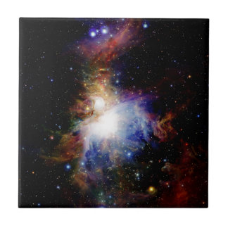 Azulejo De Cerâmica Nebulosa Colorida