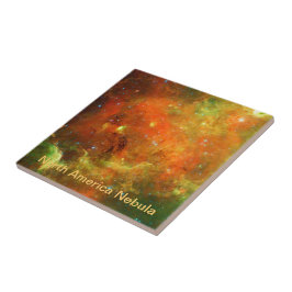 Azulejo De Cerâmica Nebulosa da América do Norte