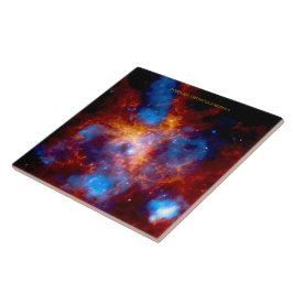 Azulejo De Cerâmica Nebulosa Tarântula