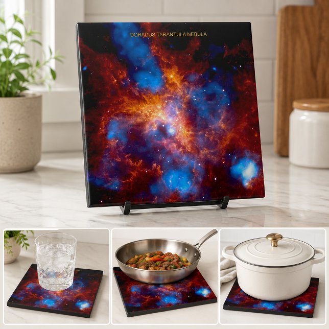Azulejo De Cerâmica Nebulosa Tarântula (Tarantula Nebula Ceramic Tile)