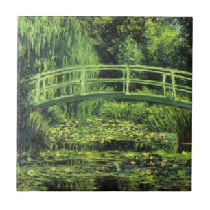Azulejo De Cerâmica Nenúfares Brancos por Claude Monet, Arte Antigo