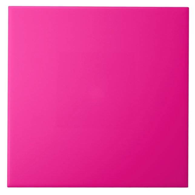 Azulejo De Cerâmica Neon Fluorescente Moderno Simples, Rosa (Frente)