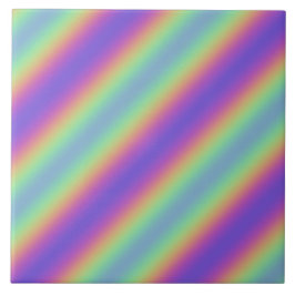 Azulejo De Cerâmica Neon Glow Rainbow Stribow Cerâmica Azulejo