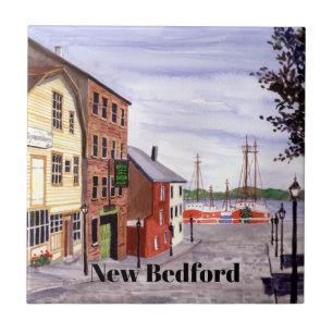 Azulejo De Cerâmica New Bedford Massachusetts New England Painting