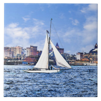 Azulejo De Cerâmica New York City Skyline