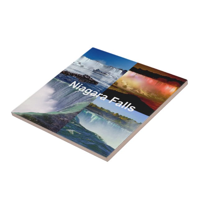 Azulejo De Cerâmica Niagara Cai em Vistas Fotográficas de Nova York (Lateral)