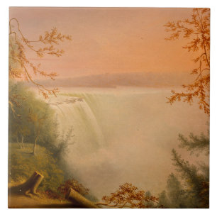 Azulejo De Cerâmica Niagara Falls (Faixas de Ferradura) (Rembrandt Pea