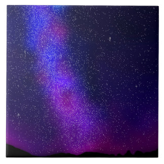 Azulejo De Cerâmica Night Sky