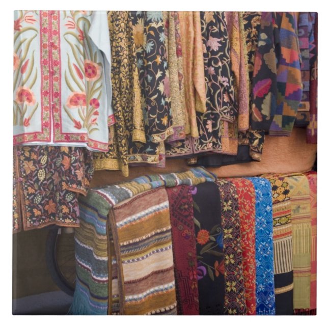 Azulejo De Cerâmica NM, Novo México, Papais noeis Fe, vestuário Navajo (Frente)