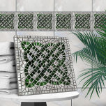 Azulejo De Cerâmica Nó celta do mosaico - Abalone Shell e Pearl<br><div class="desc">Nó celta do mosaico - Abalone Shell e Pearl</div>