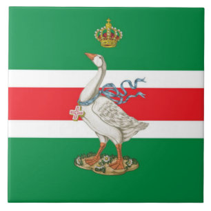 Azulejo De Cerâmica Nobile Contrada dell' Oca (Goose) Palio