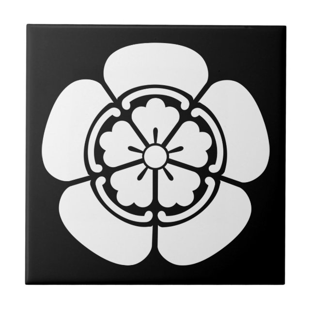 Azulejo De Cerâmica Nobunaga Oda (Frente)