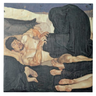 Azulejo De Cerâmica Noite, 1890 (óleo em canvas)