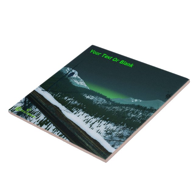 Azulejo De Cerâmica Noite Silenciosa (Lateral)