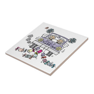 Azulejo De Cerâmica Noivas de Casamento Lésbicas