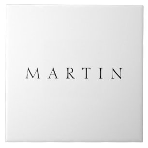 Azulejo De Cerâmica Nome Clássico (ou palavra)