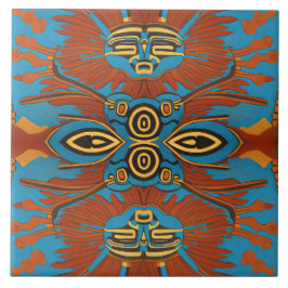 Azulejo De Cerâmica Northwest Native