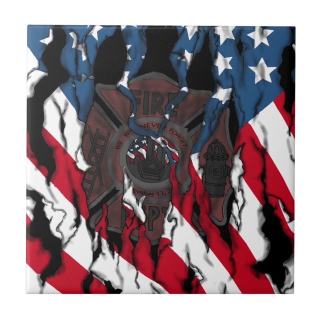 Azulejo De Cerâmica Nós nunca esqueceremos (Frente)