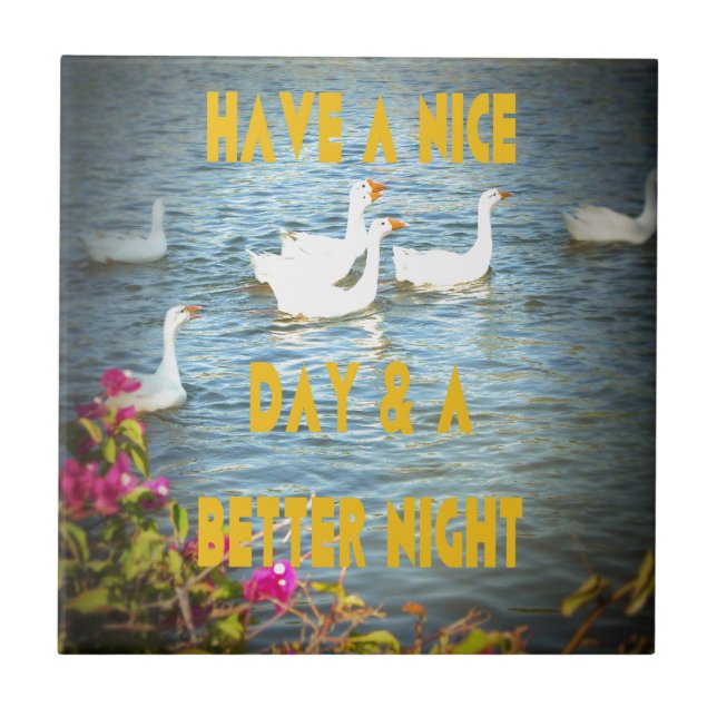 Azulejo De Cerâmica Nós sempre deixamos nossos clientes felizes e sati (Frente)