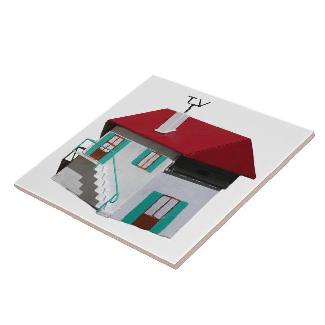 Azulejo De Cerâmica Nossa Casa.... (Lateral)