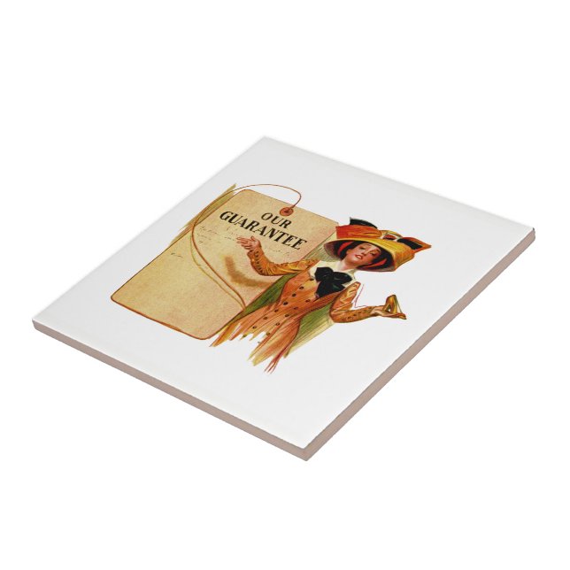 Azulejo De Cerâmica Nossa Garantia (Lateral)