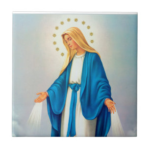 Azulejo De Cerâmica Nossa Senhora da Conceição Imaculada