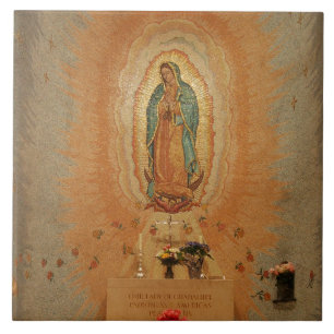 Azulejo De Cerâmica Nossa senhora de Guadalupe