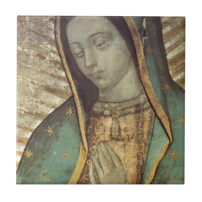 AZULEJO DE CERÂMICA  NOSSA SENHORA DE GUADALUPE (Frente)