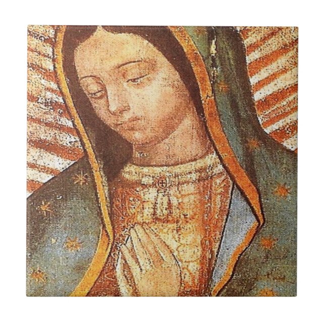 Azulejo De Cerâmica Nossa Senhora de Guadalupe (Frente)