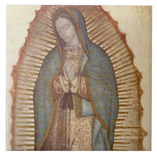 Azulejo De Cerâmica Nossa Senhora de Guadalupe (Nuestra Señora) (Virge