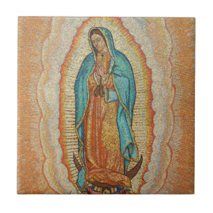 Azulejo De Cerâmica Nossa Senhora de Guadalupe Versão