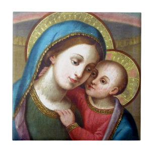 Azulejo De Cerâmica Nossa Senhora Refúgio dos Pecadores