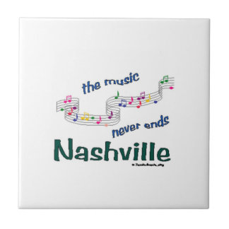 Azulejo De Cerâmica Notas de música de Nashville