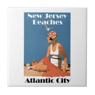 Azulejo De Cerâmica Nova Jersey Beaches ~ Atlantic City