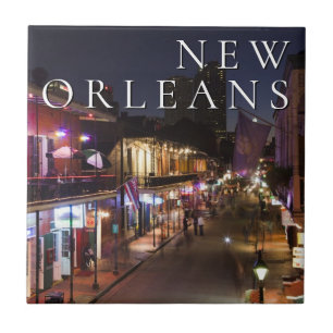 Azulejo De Cerâmica Nova Orleans, Louisiana O Bairro Francês