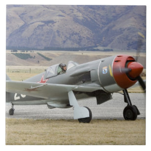 Azulejo De Cerâmica Nova Zelândia, Otago, Wanaka, Warbird Superior a 7