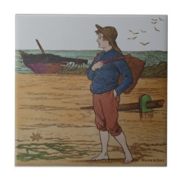 Azulejo De Cerâmica Novembro - Antiquado Casgwood Colorido