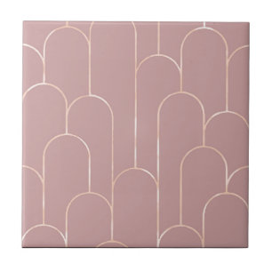 Azulejo De Cerâmica Novo estilo de Deco cor-de-rosa com som cerâmico