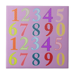 Azulejo De Cerâmica Numerais