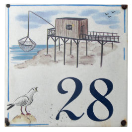 Azulejo De Cerâmica Número 28.