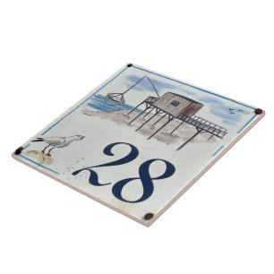 Azulejo De Cerâmica Número 28.