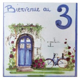 Azulejo De Cerâmica Número 3.