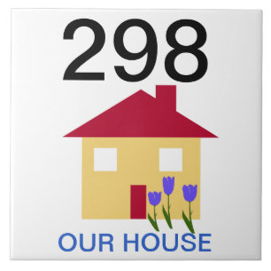 Azulejo De Cerâmica número da casa