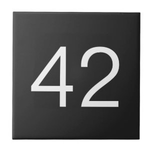 Azulejo De Cerâmica Número da porta