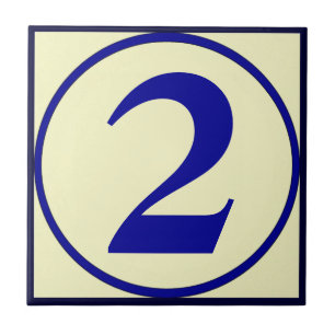 Azulejo De Cerâmica Números de Casa do Estilo Francês Personalizam Núm